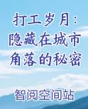 打工岁月：隐藏在城市角落的秘密